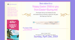 Desktop Screenshot of easter-bunny.net